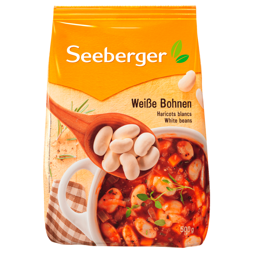Seeberger Weiße Bohnen 500g
